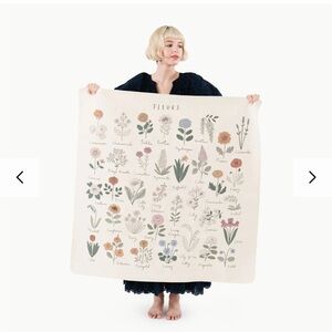 Gathre Floral Patterned Blanket